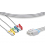 ECG cable 3 strands finish clamps for BSM NIHON KOHDEN (K911)