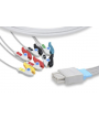 ECG cable 6 strands finish clamps for BSM NIHON KOHDEN (K912)