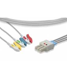 3-way clamp ECG cable for SC6000 DRAGER