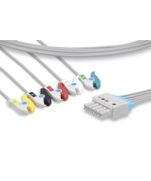 Cable ECG 5 voies à pinces pour Beneview MINDRAY
