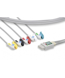 5-Way Clamp ECG Cable for Passport V MINDRAY