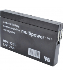 Batteria Piombo 12V 2Ah Multipower (150X20X85) (MP2-12SL) 