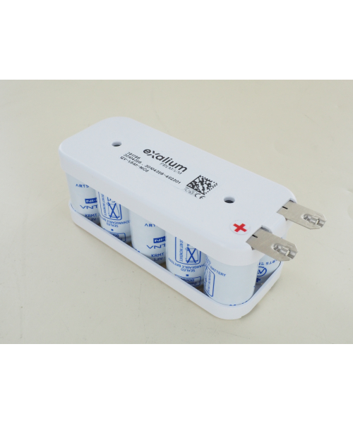 Batterie 12V 1.6Ah NiCd 10 VnT Cs Flasque