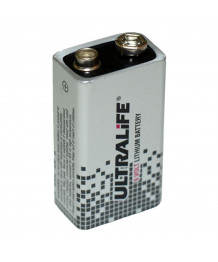 Batería de litio de 9V Ultralife
