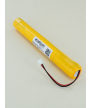ZCSHT-1600KR 4.8V 1.6Ah Batteria NiCd per BAES Zemper Xena Flat