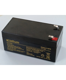 Batería Plomo 12V 3Ah EXALIUM (134X67X66) (EXA3.5-12FR) 