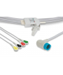 Câble ECG monobloc 4 voies à snap pour Touch7 SCHILLER