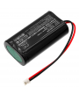 Batterie 7.4V 2.6Ah Li-ion pour lampe Orascoptic Zeon Discovery (931549)