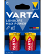 Blister 2 pilas alcalinas 1, 5V LR14 MaxTech Varta