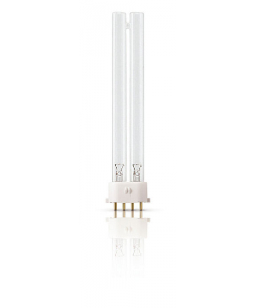 Tubo fluorescente UVC 60V 0.17A 2G7 PHILIPS (TUVPLS9W/4P-9279) 