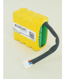 Batterie 9.6V 2.2Ah pour pousse seringue BIOLIGHT