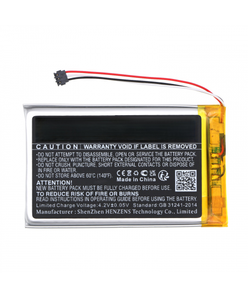 3.7V 1.2Ah Battery for SPACELABS EVO4 Holter (146-0140-00)