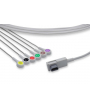 Cable ECG a presión de 6 hilos para ZOLL de la serie X (8300-0804-12)