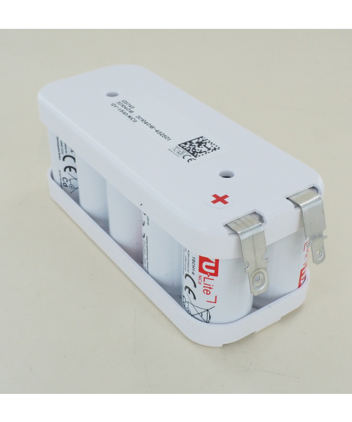 Batterie Ni-Cd 12V 1,6Ah 10VnTCS Flasques Saft (135745)