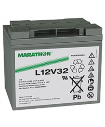 Llevar batería 12V 32Ah (198 x 168 x 175) maratón L Exide