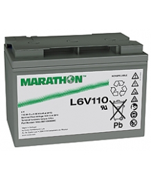 Llevar batería 6V 110Ah (272 x 166 x 190) maratón L Exide