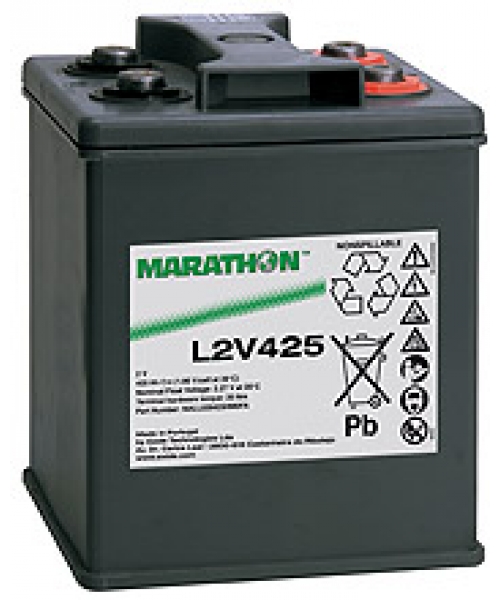 Batterie Plomb 2V 425Ah (208x201x282) Marathon L Exide (L2V425)