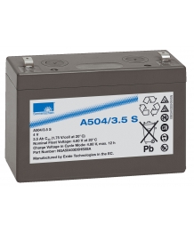 Batterie Plomb Gel 4V 3.5Ah (91x35x64) Exide (A504/3.5 S)