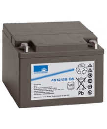 Batterie Plomb Gel 12V 25Ah (176x167x126) Exide (A512/25 G5)