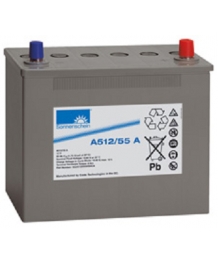 Batterie Plomb 12V 55Ah Exide (261X136X230) (A512/55A) 
