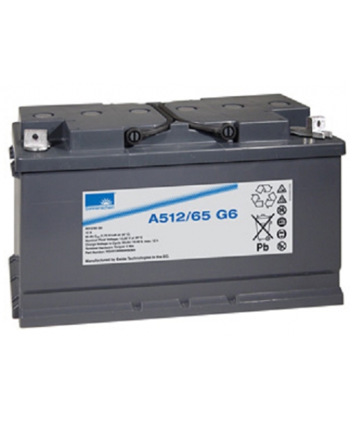 Batterie Plomb Gel 12V 65Ah (353x175x190) Exide (A512/65 G6)