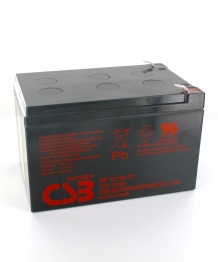 Batterie Plomb 12V 12Ah (151x98x100) F2 Csb (GP12120)