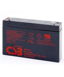Piombo 6V 7.2 Ah batteria CSB