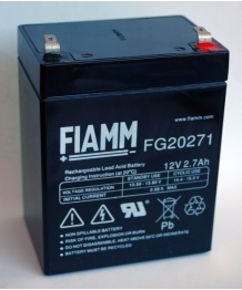 Batterie Plomb 12V 2.7Ah Fiamm (79X56X106) (FG20271) 