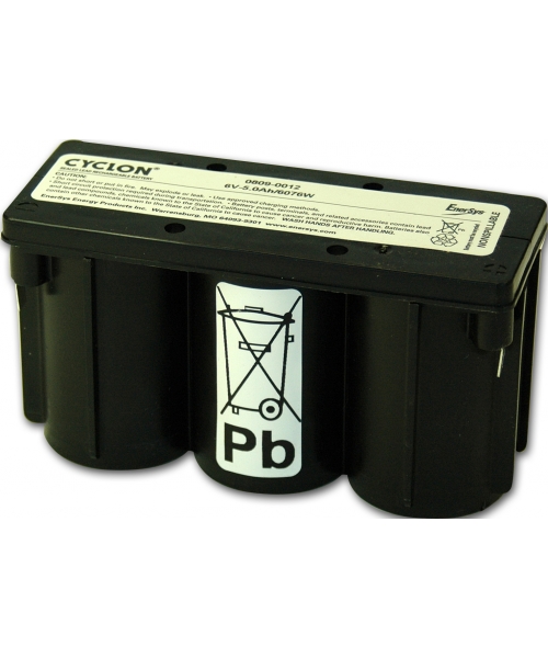 Batterie Plomb Spiralé 6V 5Ah 6X5 ENERSYS (0809-0012)