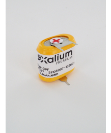 NI-Mh 3 Picots Varta microbattery 150mAh 4.8 v batteria