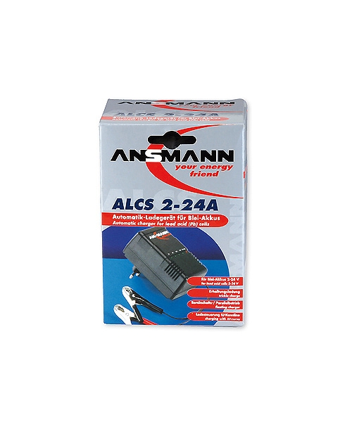 Cavo caricabatteria 2 - 24V 2.4 - Ansmann 24Ah