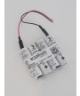 4.8 v batteria 800mAh AA BAES URA 4VST Saft