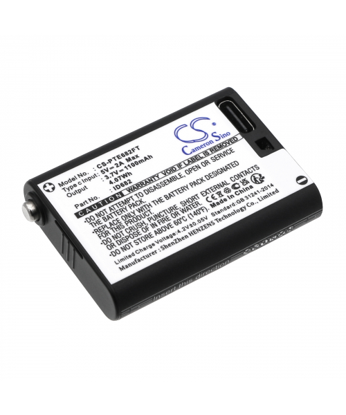 Batterie 3.7V 1.1Ah Li-Ion ZX350 pour lampe frontale Coast FL60R