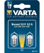 Blister 2 bulbs Argon 3.5V 0.2Ah Cap screw Varta