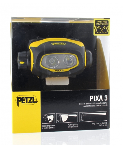 Lampe frontale Pixa 3 bandeau Rechargeable Petzl (E78CHR2) - Vlad