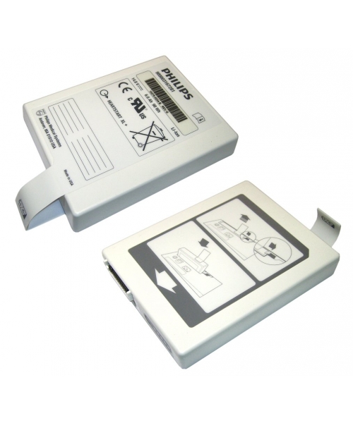 Batterie 14.8V 6.6Ah pour défibrillateur Hearstart XL+ PHILIPS (989803167281)