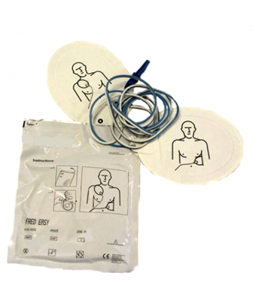 Electrodes originales adultes pour Easyport SCHILLER (2.155061) (0-21-00-40)