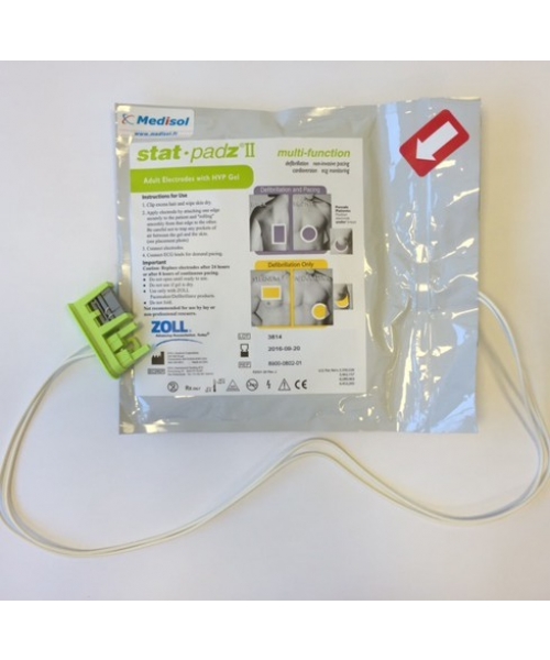 Electrodes originales adultes pour AED+ ZOLL (8900-0801-01)