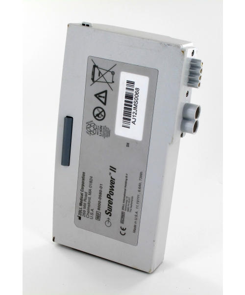 Batterie 11.1V 6.6Ah pour défibrillateur X Serie ZOLL (8000-0580-01)