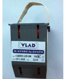 Batterie 12V 1.8Ah pour défibrillateur Cardioaid 200 INNOMED (R2003-1)