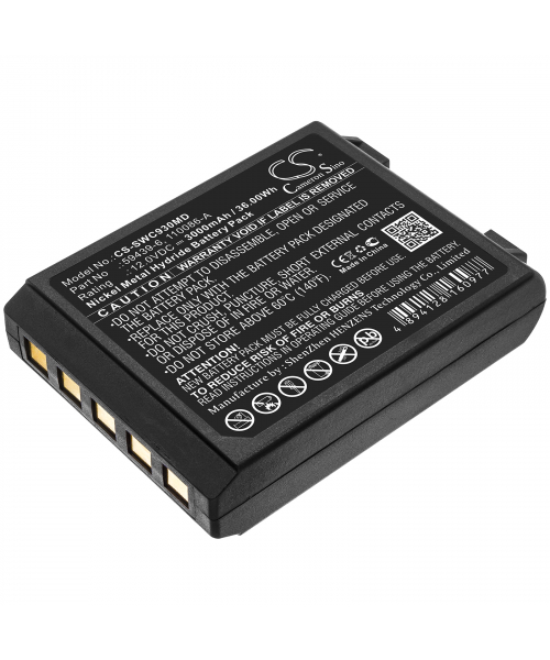 Batterie 12V 3Ah NiMh 59439-6 pour Défibrillateur Simonson-Wheel Cardioaid 950