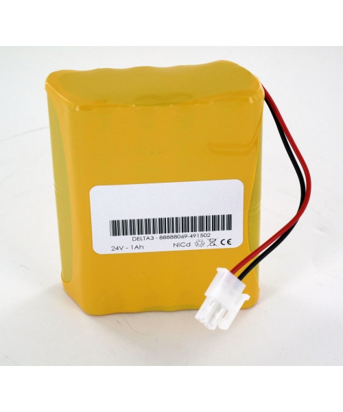 Batterie 24V 1000mAh pour Ecg Delta 1+/3+ CARDIOLINE (1220211-01)