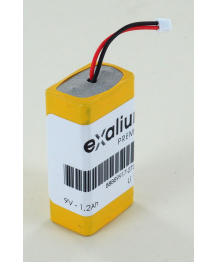 Battery 9V for télémétrie M1400A Philips