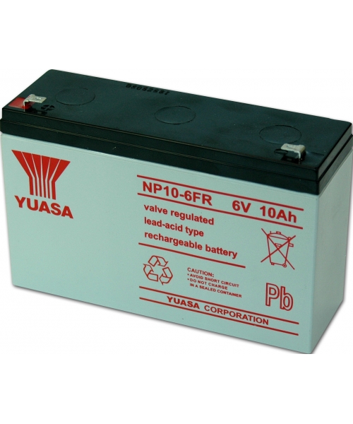 Batterie 6V 10Ah pour pompe volumétrique 2100 CRITIKON