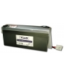(Rec)Batterie 6V 3,5Ah pour pompe à perfusion 598 (avec capot) IVAC