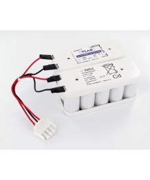 Batterie 24V 2,2Ah pour défibrillateur 503-504 KONTRON (ROCHE) (DEF503)