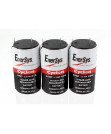 Batterie 6V 2,5Ah pour oxymètre N+ NELLCOR / PURITAN BENETT (TYCO