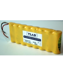 Batterie 9,6V 1,4Ah pour oxymètre de pouls Biox 3775 OHMEDA (6051-0000-036)