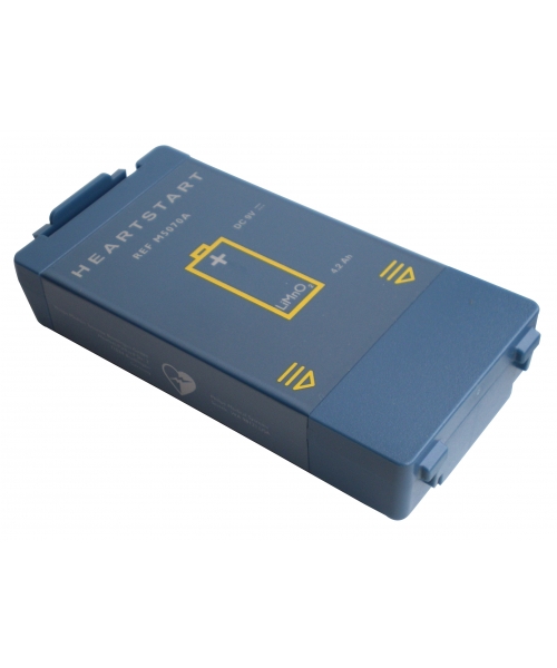 Pile 9V 4,2Ah pour défibrillateur DSA HS1 Philips (M5070A)
