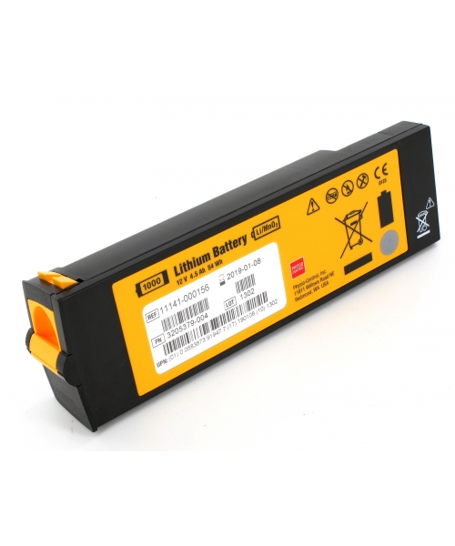 Pile 12V 4.5Ah pour défibrillateur Lifepak LP1000 STRYKER (11141-000100)